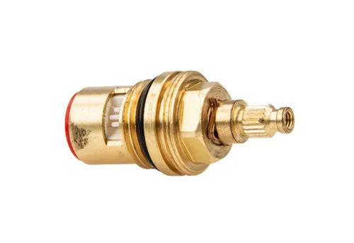 tecuro Badarmatur Keramik Ventiloberteil 1/2 Zoll, 90° für Zweigriffarmaturen + Ventile