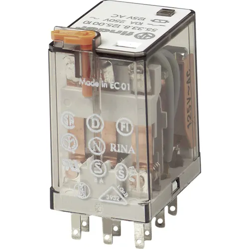 Finder 55.33.8.110.5000 Steckrelais 110 V/AC 10 A 3 Wechsler 1 St.