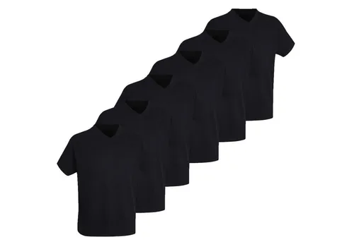 Götzburg Herren T-Shirts V-Ausschnitt 2er Pack - Premium Qualität - Hochwertige Götzburg Herren T-Shirts im praktischen 2er Pack. Aus 100% Baumwolle mit softem Griff, ohne störende Etiketten. Zeitloses Design für den täglichen Komfort.