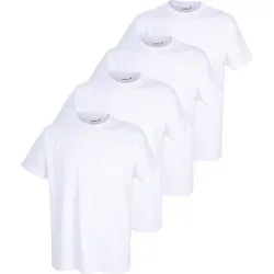 GÖTZBURG Herren Unterhemd 4er Pack - Weiß - Herrenunterhemden aus 100% Baumwolle im praktischen 4er Pack, ideal für den täglichen Gebrauch und angenehm zu tragen dank der hochwertigen Pure Cotton-Qualität.