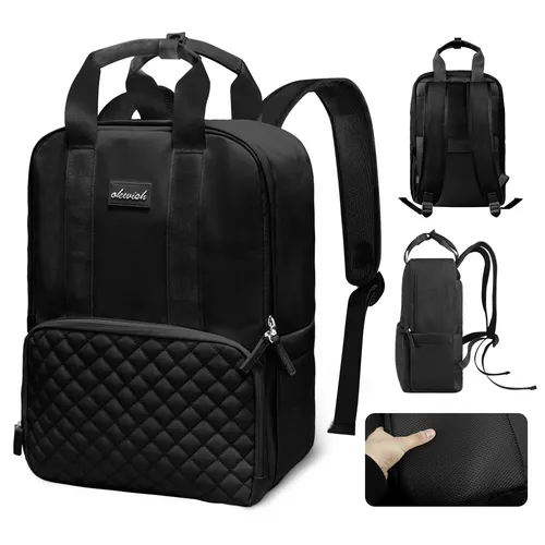 OKWISH Rucksack Damen & Herren in schwarz von OKWISH