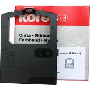 Kores Farbband R100NYS, für Oki FB, Gruppe r9-100, 09002310, schwarz