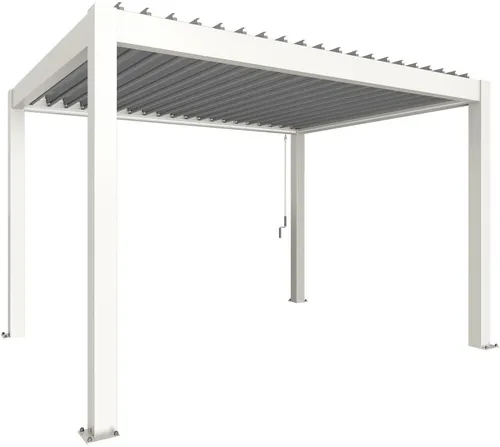 Biohort Pergola 4x3, in verschiedenen Farben, BxTxH: 404,5x312x264 cm, Red Dot Design Award Gewinner - Wertvolle Pergola für Ihren Outdoor-Bereich. Sie bietet Schatten und stilvollen Raum für Gartenpartys. Mit geprüfter Qualität und 20 Jahren Herstellergarantie – ideal für langlebige Nutzung.