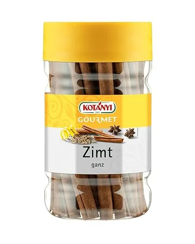 Kotanyi Zimt ganz, Gewürze für Großverbraucher und Gastronomie, 1200 ccm, ca. 350 g