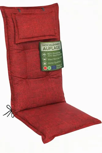 Sitzpolster Rot von DILUMA