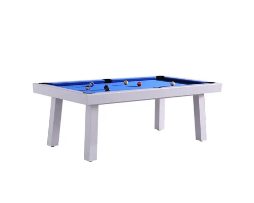 Billiardtisch Outdoor Trinity 6 ft. - Wetterfest und Vielseitig - Ideal für Heim- und Turniere: 3-in-1 Modell, 6 Fuß groß, klassischer Stil, robust und wetterfest für den Außenbereich.