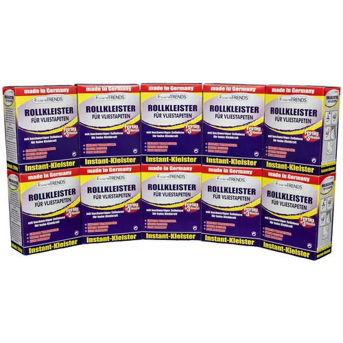 10x Vlieskleister Rollkleister Vliestapeten Kleister 2kg (9,45€/1kg)