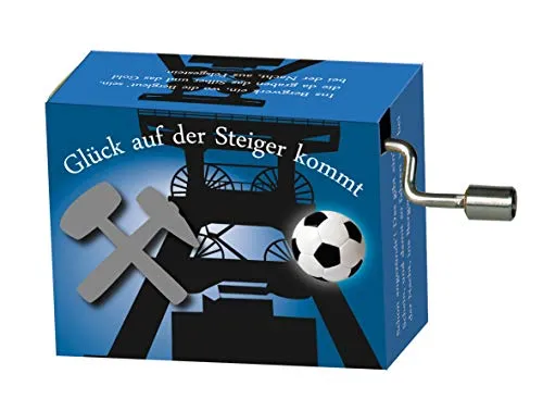Fridolin Spieluhr/Music Box Steigerlied, blau von Fridolin