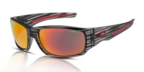Produktbild O'Neill Sonnenbrille Herren Ons-Zepol 2.0 182P Glanz Grau Streifen /Rot /Rot