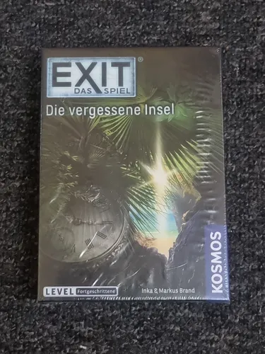 KOSMOS 692858 EXIT - Die vergessene Insel, fortgeschrittenes Escape Room Spiel für 1-4 Spieler ab 12 Jahren, Teamgeist und Kreativität gefragt