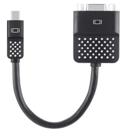 BELKIN Mini DisplayPort auf VGA Adapter - Kabeladapter für nahtlose Verbindung von Laptops mit externen Monitoren oder Projektoren. Plug-and-Play für einfache Nutzung und unterstützt Dual-Display-Setups.