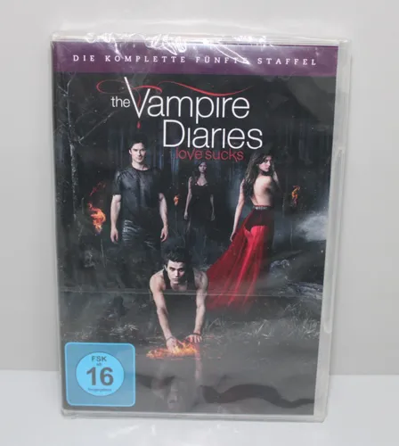 The Vampire Diaries - Die komplette fünfte Staffel [5 DVDs] NEU