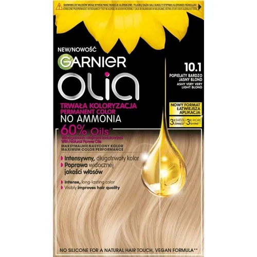 Garnier Olia Big Kit Permanent-Haarfarbe 10.1 Ashy very very light blond