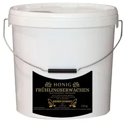 Original Deutscher Honig Frühjahrshonig 25 kg - Lebensmittelechter Frühjahrsblütenhonig aus Oberfranken, naturbelassen und streichzart, ideal für Liebhaber von hochwertigem Honig.