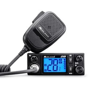 Midland Funkgerät 28, lizenzfrei, CB-Funk, KFZ-Funkgerät, AM/FM