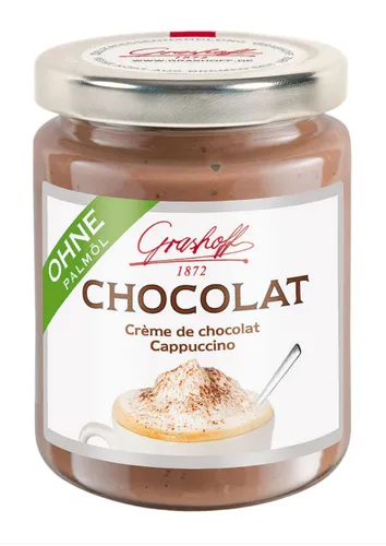 GOURVITA DE Schoko-Creme CHOCOLAT Cappuccino von Grashoff, 250g 6003