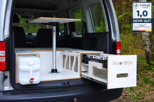 Moonbox Campingbox VW Van Kombi Campingküche Schlafsystem TYP 115 Modify Weiß