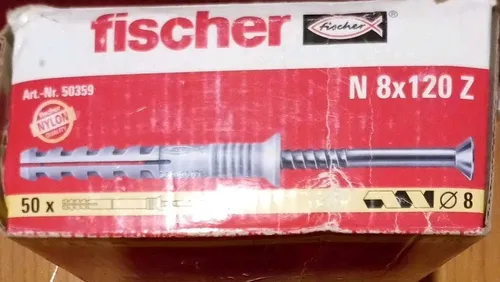 42x Fischer N 8 x 120 Z Einschlagdübel Schlagdübel Art-Nr.50 359 (SCH3)
