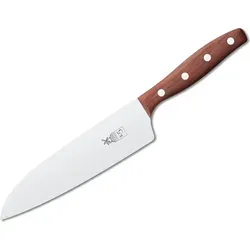 Herder Windmühlenmesser K5 Kochmesser - Carbonstahl, Pflaume - Küchenmesser mit 18,2 cm Klinge aus hochwertigem Carbonstahl, ideal für Fleisch, Obst und Gemüse. Geringes Gewicht und im Solinger Dünnschliff geschliffen für präzises Schneiden.