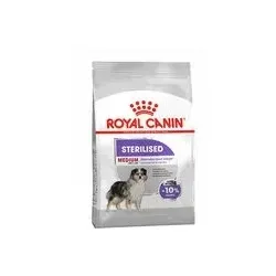 Royal Canin Medium Sterilised Hundefutter 10 kg - Hundefutter speziell für mittelgroße, kastrierte oder sterilisierte Hunde, unterstützt ein gesundes Gewicht und fördert das Wohlbefinden.