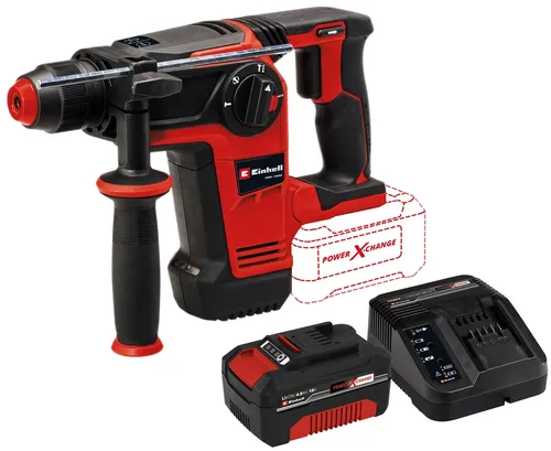 EINHELL PROFESSIONAL Akku-Bohrhammer TP-HD 18/26 LI BL Kit (1x 4,0 Ah)