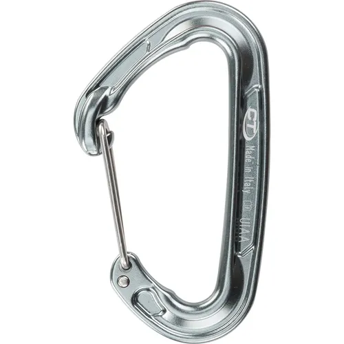 Climbing Technology Fly-Weight EVO Karabiner (Größe One Size, grau)