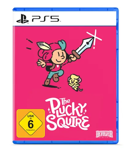 The Plucky Squire - PS5 [EU Version] - Action-Adventure Spiel, wechsle zwischen 2D- und 3D-Welten, erlebe spannende Rätsel und Mini-Aufgaben in einem lebendigen Märchenbuch.