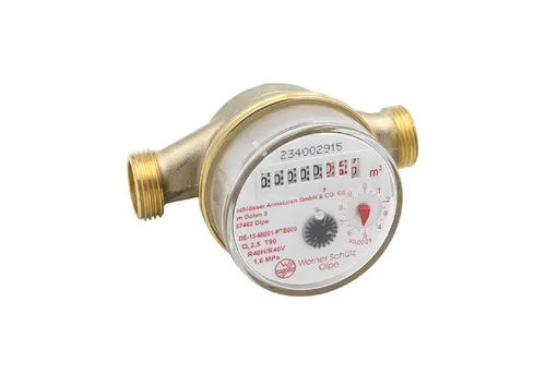 Wohnungs Wasserzähler 1/2