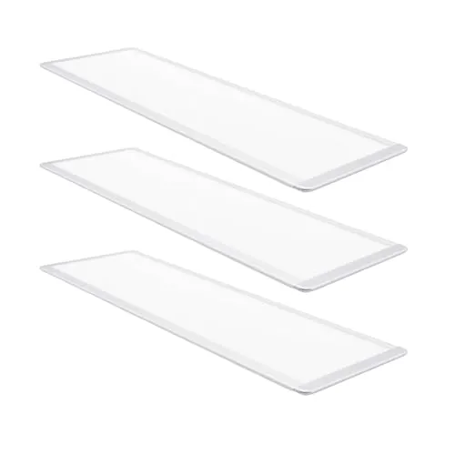 kalb LED Unterbauleuchte Lumeo 3er Set 450mm dimmbar - Elegante LED Unterbauleuchte für die Küche, sorgt für gleichmäßige Beleuchtung. Mit flachem Design und einfacher Montage ideal für Hängeschränke. Warmweißes Licht schafft eine gemütliche Atmosphäre.