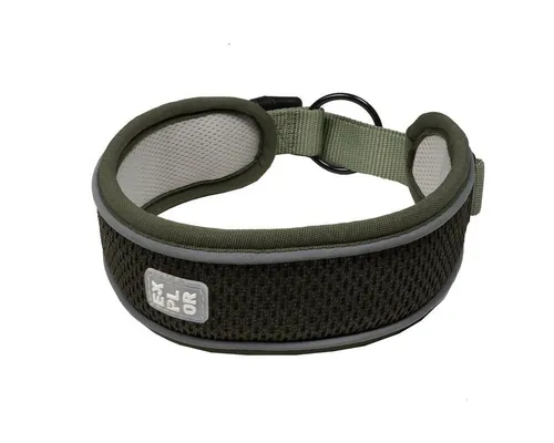 DUVO+ Hunde-Halsband EXPLOR Ultimate Fit Control Halsband Classic undercover green