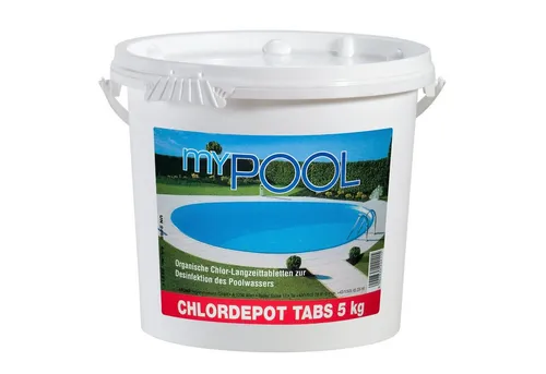 my POOL BWT Chlortabletten Chlordepot Tabs, 5 kg