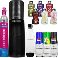 SodaStream Terra Sprudler Set Schwarz in schwarz von SodaStream