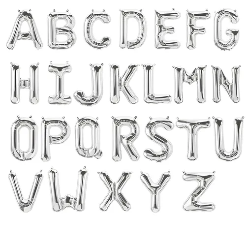 Luftballons Silber von Kopper-24