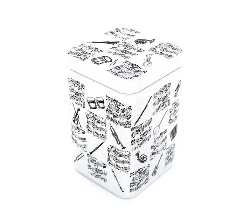 mugesh Teedose Teedose Instrumente, Metall, für Musiker