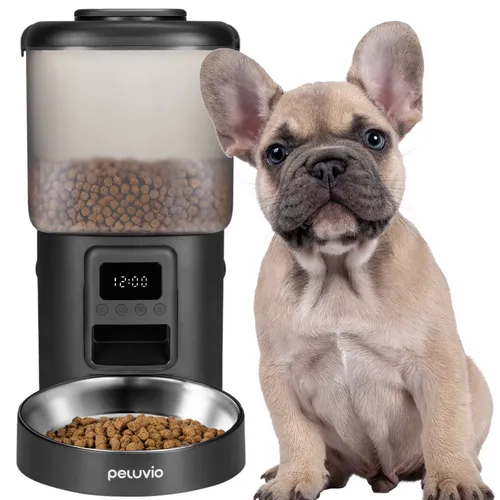 Automatischer Futterautomat für Hunde und Katzen 4,5l CRISPY