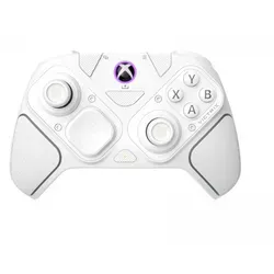 Turtle Beach Victrix Pro BFG Reloaded Wireless Xbox Controller - Weiß, Offiziell Lizenziert von Xbox - Games, Hardware & Zubehör für PC - Mit 3 anpassbaren Modulen, ergonomischem Fightpad und bis zu 20 Stunden kabelloser Nutzung für ein optimales Spielerlebnis.