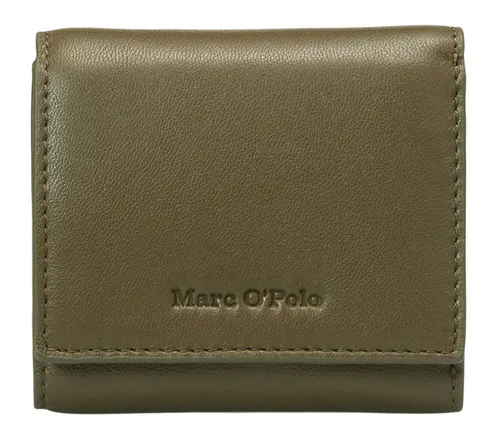 Marc O'Polo Geldbörse mit RFID-Blocker - Geldbörse aus hochwertigem Lammleder, ausgestattet mit RFID-Blocker für maximalen Schutz Ihrer Daten. Praktische Fächeraufteilung für Kreditkarten und Bargeld - ideal für den Alltag.