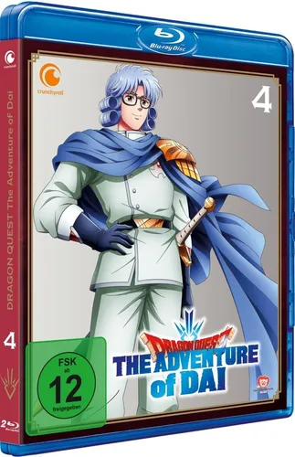 Dragon Quest: The Adventure of Dai - Staffel 1 - Vol.4 - [Blu-ray] - Blu-ray mit spannender Anime-Serie, ideal für Fans von Abenteuer und Fantasy, freigegeben ab 12 Jahren.