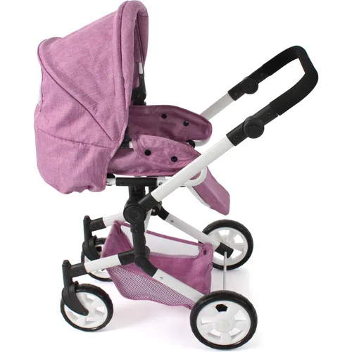 Bayer Chic 2000® 3in1 Kombi Puppenwagen Jara – Jeans Pink