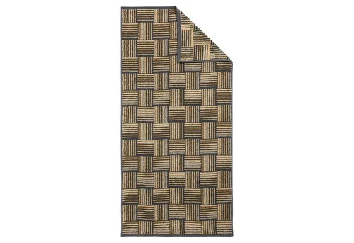 Dyckhoff Handtuch BASKET, 50 x 100 cm, Goldgelb, Grau - Elegantes Handtuch BASKET von Dyckhoff in Goldgelb mit stilvollem Flechtmuster. Hergestellt aus weicher, saugfähiger Baumwolle, pflegeleicht und waschbar bis 60 °C. Ideal für den täglichen Komfort im Bad.