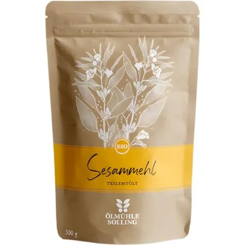 Ölmühle Solling Sesammehl Bio, 1er Pack (1 x 500 g)