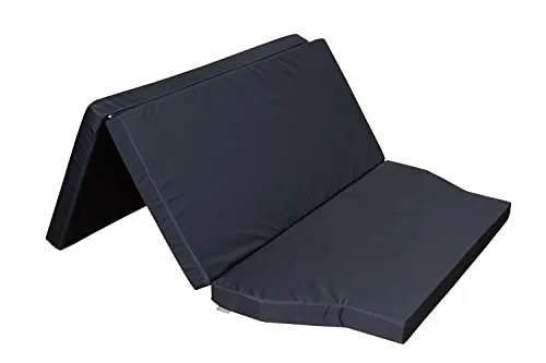 Mayaadi Home Autobett Schlafauflage Matratze - 3-teilige Klappmatratze für Citroën, Peugeot, Toyota und Opel. Hochwertiger Kaltschaum sorgt für erholsamen Schlaf und vielseitige Nutzung – ideal für Camping, Reisen oder als Gästebett.