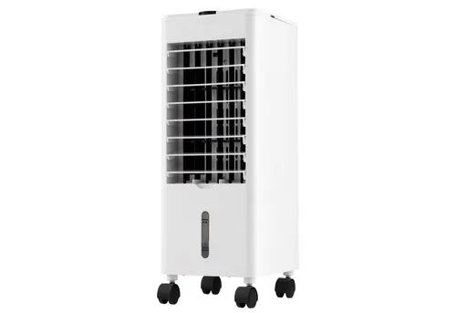 COSTWAY Ventilatorkombigerät mit Fernbedienung, 60W, Doppelte Wassertanks - Effizientes Verdunstungskühlen mit 60W Leistung. Genießen Sie eine angenehme Raumtemperatur dank 12H Timer, 3 Luftstromstufen und praktischer Fernbedienung.