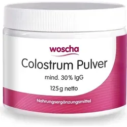 Woscha Colostrum Pulver – 125 g Dose