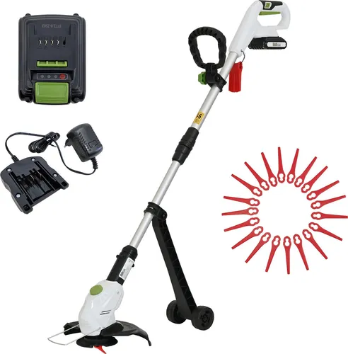 TRUTZHOLM Akku-Rasentrimmer 20V Komplett-Set