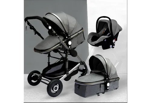 TPFLiving Kombi-Kinderwagen 3in1 Set
