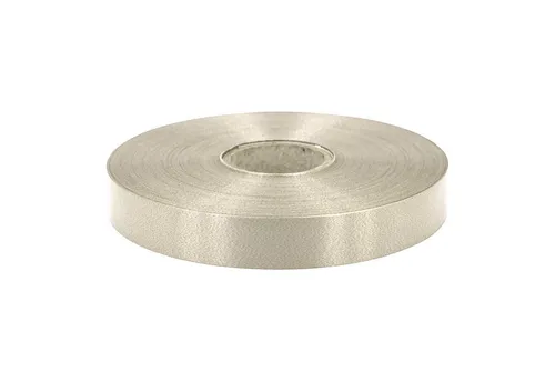 Star Geschenkband, Geschenkband Ringelband 19mm x 100m Rolle Taupe
