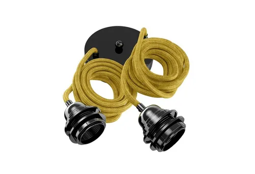 Hoopzi Pendelleuchte in gelb von Hoopzi