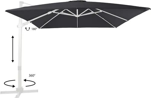 AXI Apollo Premium Ampelschirm 300x300 cm von Axi