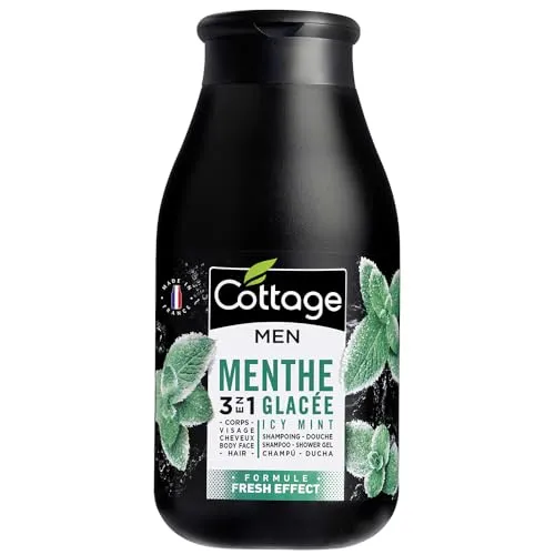Cottage 3-in-1 Dusch-Shampoo für Männer, Fresh Effect, Eisminze, 250 ml